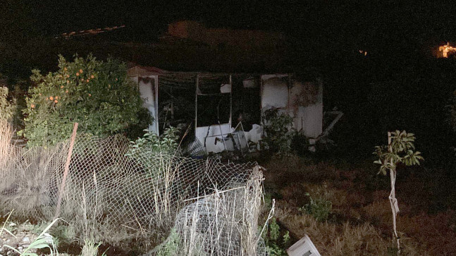 Mersin’de piknik tüpünün patlaması sonucu çıkan yangında 1 kişi öldü