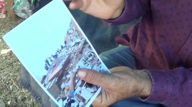 6 Şubat depremlerinin yıkıma yol açtığı Gaziantep’te, emekli memur Metin Yıldırım, eşi ve oğlu, kiler olarak kullandıkları çelik kafes ölümden kurtardı