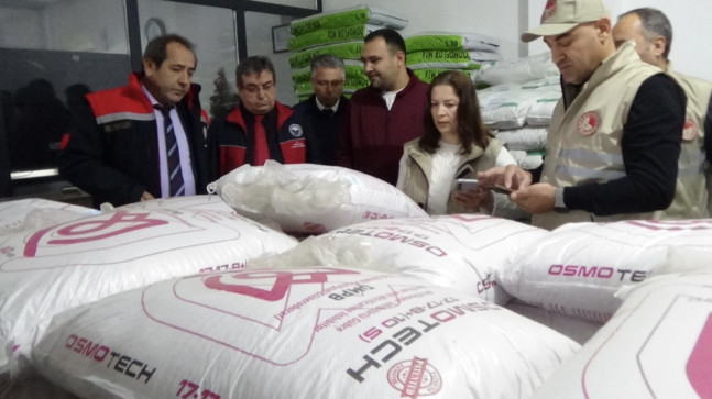 Mersin’de gübre üreten ve satan işletmeler denetleniyor