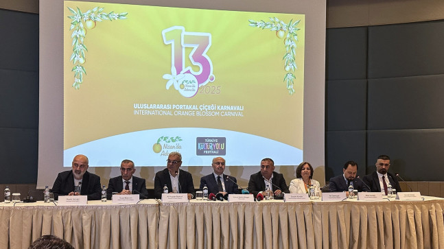 Adana’da Uluslararası Portakal Çiçeği Karnavalı’nın basın toplantısı düzenlendi