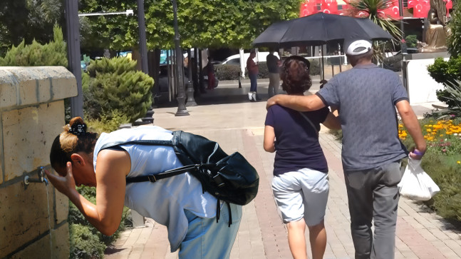 Adana’da sıcak hava etkisini sürdürüyor