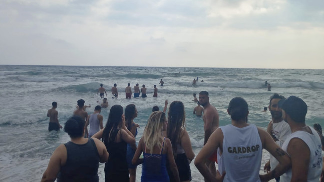 Hatay’da denizde boğulma tehlikesi geçiren kişi kurtarıldı