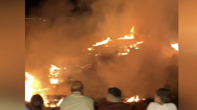 Mersin’de otluk alanda çıkan yangın Ekiplerin müdahalesiyle söndürüldü