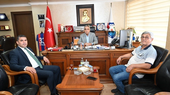 SGK İl Müdürü Koç, Başkan Sarı’yı ziyaret etti