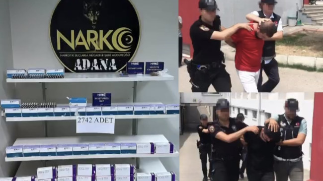 ADANA’DA UYUŞTURUCU OPERASYONUNDA YAKALANAN 2 ŞÜPHELİ TUTUKLANDI
