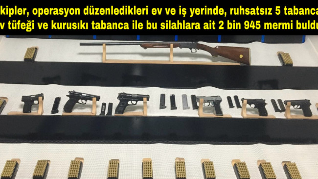 ADANA’DA SİLAH KAÇAKÇILIĞI OPERASYONUNDA YAKALANAN 2 ŞÜPHELİDEN 1’İ TUTUKLANDI