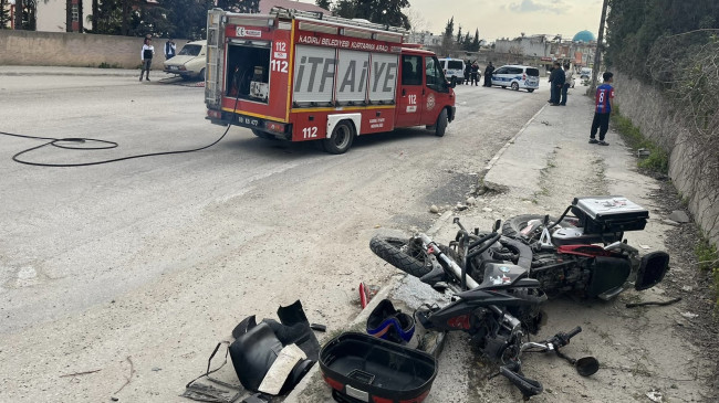 OSMANİYE’DE OTOMOBİLLE ÇARPIŞAN MOTOSİKLETİN SÜRÜCÜSÜ HAYATINI KAYBETTİ