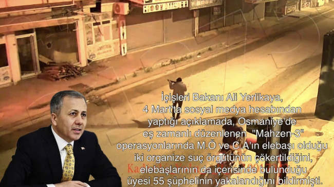 OSMANİYE’DE MAHZEN-3 OPERASYONUNDA 39 TUTUKLAMA