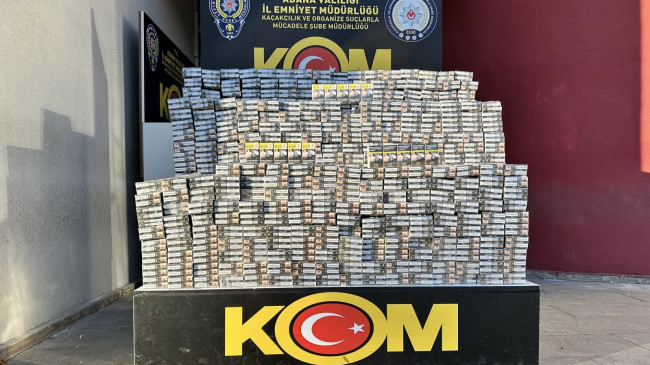 Adana’da bir tırda 5 bin 50 paket kaçak sigara ele geçirildi