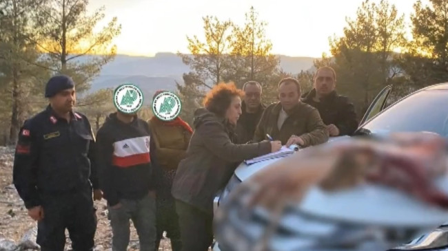 Mersin’de yaban keçisi avlayan 2 kişiye 673 bin 766 lira ceza kesildi