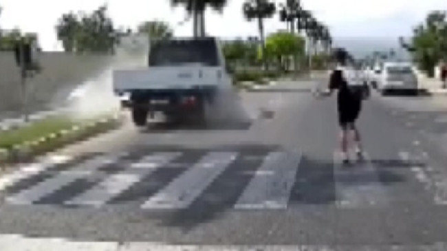 Mersin’de 1 öğrencinin öldüğü, 1 öğrencinin yaralandığı kaza araç kamerasında