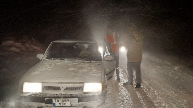 Mersin’de tipide mahsur kalan 2 kişi kurtarıldı