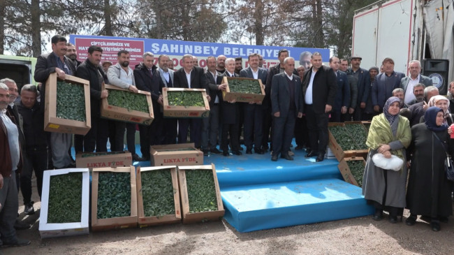 Gaziantep’teki çiftçilere 7 milyon fide desteği