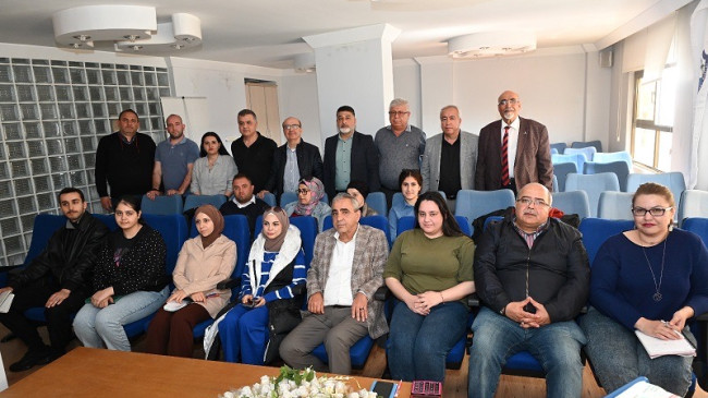 Başkan Sarı, Uygulamalı Temel lojistik kursiyerleriyle buluştu