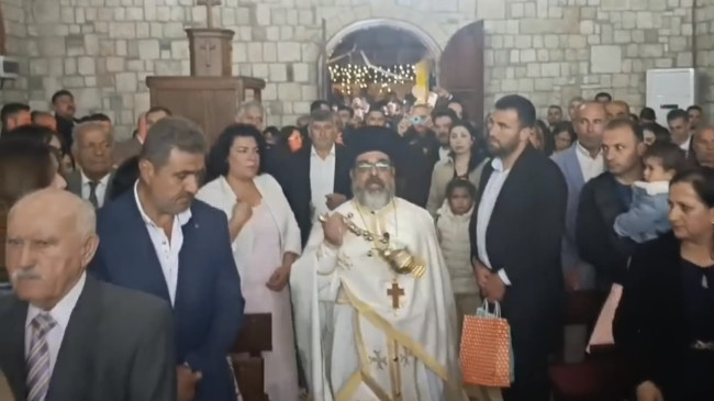 Hatay’da Paskalya ayini düzenlendi