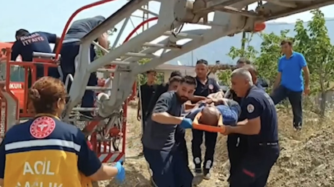 Adana’da çalıştığı evde elektrik akımına kapılan boyacı yaralandı