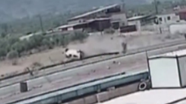 Gaziantep’te takla atan hafif ticari aracın sürücüsü hayatını kaybetti