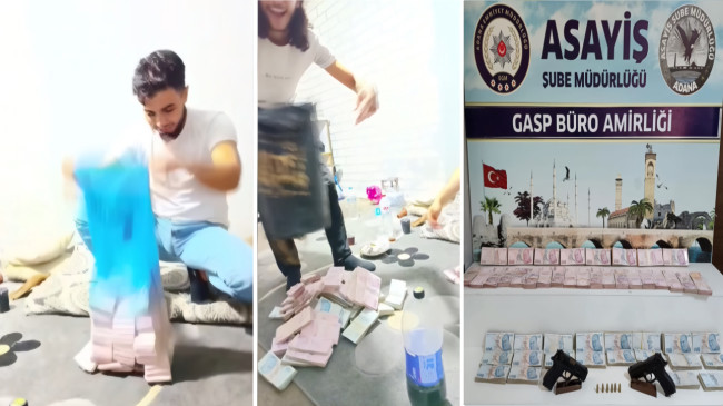 ADANA’DA KUYUMCUDAN YAKLAŞIK 1 KİLOGRAM ALTIN ÇALIP 2 KİŞİYİ VURDULAR, ALTINLARI BOZDURUP PARALARI KEYİFLE SAYDILAR