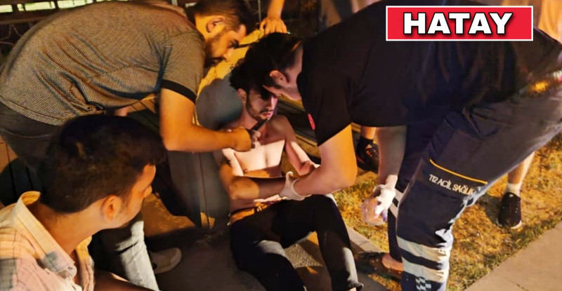 HATAY’DA ASİ NEHRİNE DÜŞEN KADINI YOLDAN GEÇEN İKİ KİŞİ KURTARDI