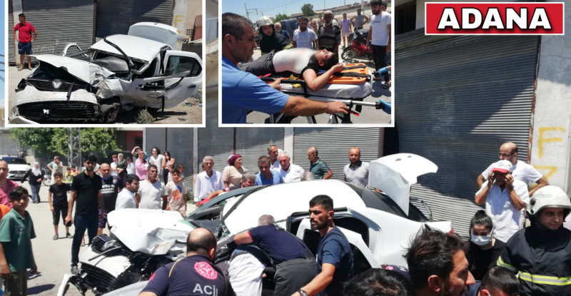 ADANA’DA FECİ KAZA 1ÖLÜ 1 YARALI