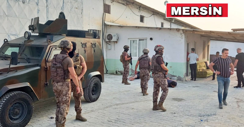 MERSİN’DE EYLEM HAZIRLIĞINDA OLDUKLARI DEĞERLENDİRİLEN 2 PKK’LI TERÖRİST YAKALANDI…