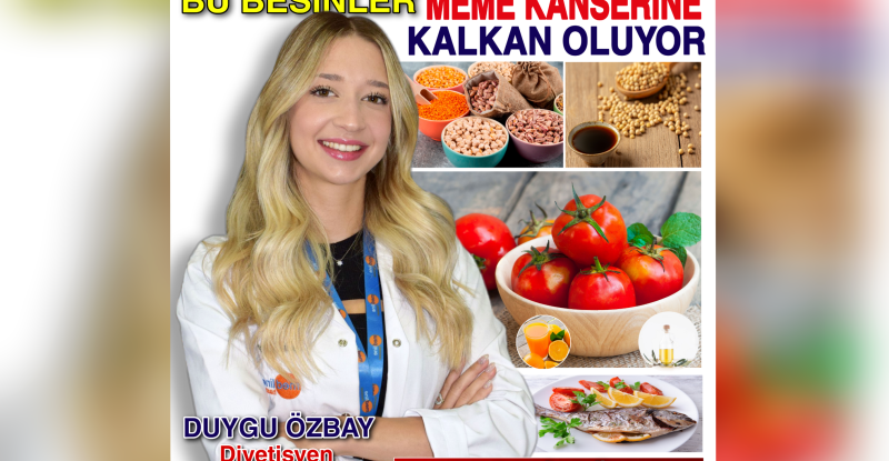 BU BESİNLER MEME KANSERİNE KALKAN OLUYOR