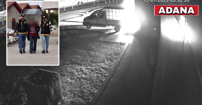 ADANA’DA BİR KİŞİNİN ISINMAK İÇİN SOKAKTA YAKTIĞI ATEŞ MARKETE SIÇRADI