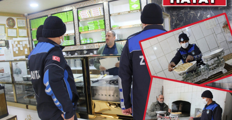 HATAY REYHANLI’DA FIRINLARDA GRAMAJ, HİJYEN VE RUHSAT DENETİMİ YAPILDI