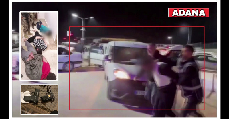 ADANA’DA CİNAYET, YARALAMA VE KUNDAKLAMA OLAYLARININ 3 ZANLISI, ÖZEL HAREKAT EKİPLERİNİN DE KATILDIĞI OPERASYONLA YAKALANDI