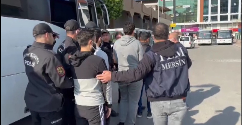 MERSİN’DEKİ DEAŞ OPERASYONUNDA YAKALANAN 8 ZANLIDAN 5’İ TUTUKLANDI