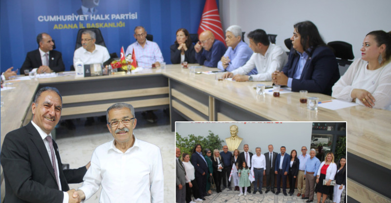 GENÇ PARTİ ADANA İL BAŞKANI VE MİLLETVEKİL ADAYI YUSUF ARSLAN CHP ADANA İL BAŞKANI MEHMET ÇELEBİ  İLE SAMİMİ GÖRÜŞMELER SAGLAYARAK MİLLET İTTİFAKINA KARAR VERDİLER