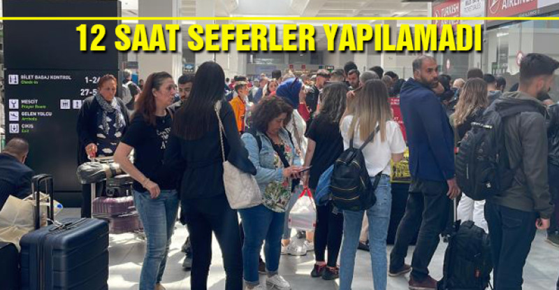 GAZİANTEP’TE BİR YOLCU UÇAĞININ RADARINCA TESPİT EDİLDİĞİ İDDİA EDİLEN “ŞÜPHELİ CİSİM” NEDENİYLE UÇAK SEFERLERİ 12 SAAT YAPILAMADI