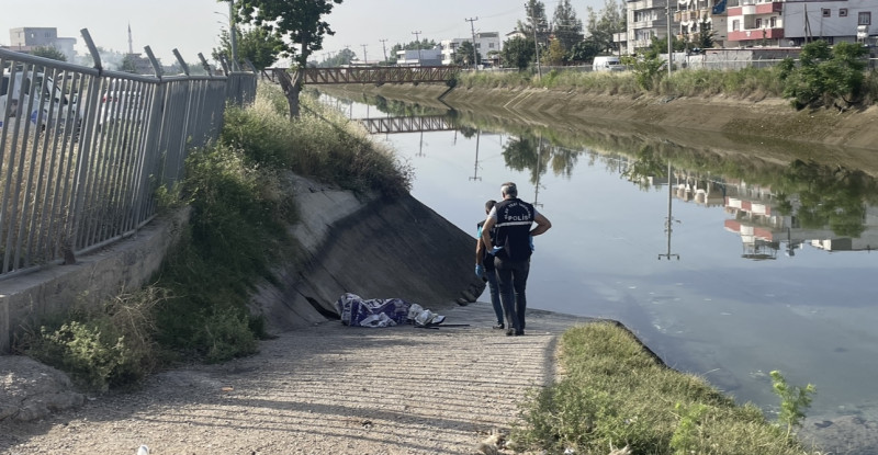 ADANA’DA SULAMA KANALINDA ERKEK CESEDİ BULUNDU