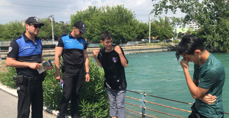 ADANA’DA BOĞULMA VAKALARINA KARŞI DENETİM YAPILDI