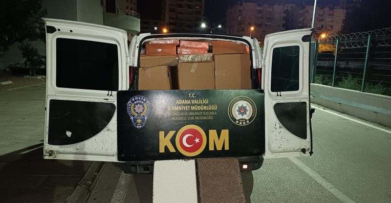 ADANA’DA KAÇAKÇILIK OPERASYONUNDA 14 ŞÜPHELİ YAKALANDI