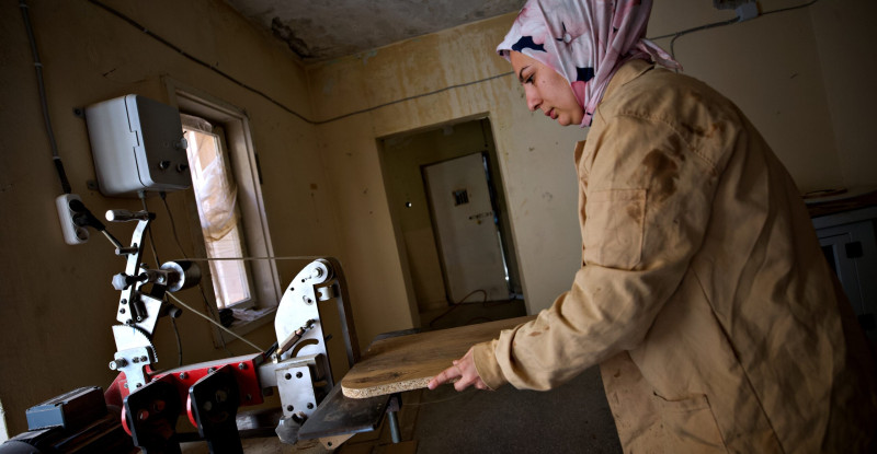 OSMANİYE’DE ESKİ CEZAEVİ BİNASI KADINLAR İÇİN ÜRETİM MERKEZİ OLDU