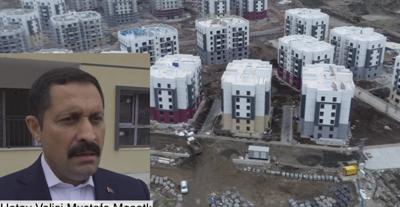 HATAY PAYAS’TAKİ DEPREM KONUTLARI VE DÜKKANLAR ŞUBATTA TESLİM EDİLECEK