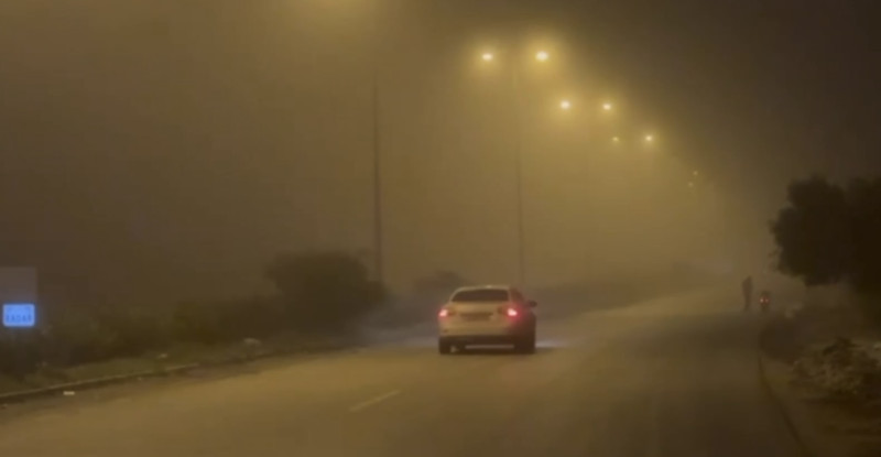 HATAY’DA YOĞUN SİS ETKİLİ OLDU