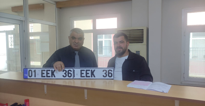 POZANTI’DA ARAÇ PLAKALARINDA “KAREKOD” UYGULAMASINA BAŞLANDI