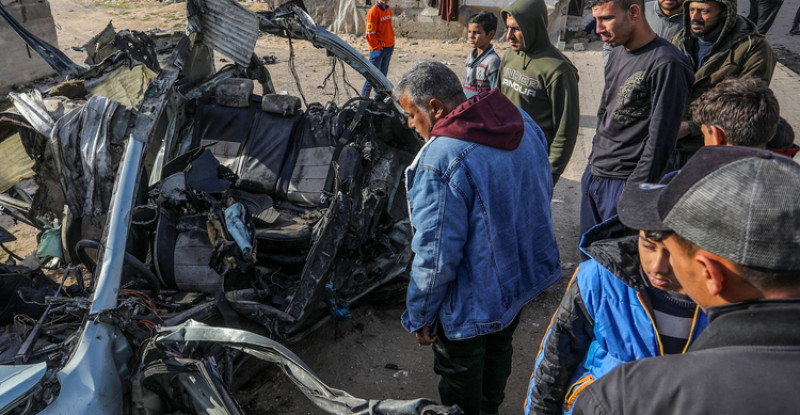 İSRAİL’İN GAZZE’YE YÖNELİK SALDIRILARINDA ÖLEN FİLİSTİNLİLERİN SAYISI 25 BİNİ GEÇTİ!