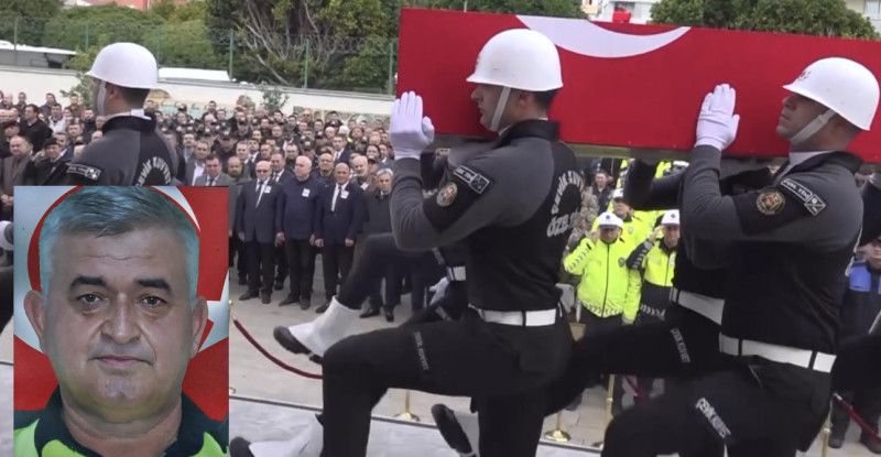 ADANA’DA GEÇİRDİĞİ KALP KRİZİ SONUCU HAYATINI KAYBEDEN İL EMNİYET MÜDÜR YARDIMCISI AKSOY TÖRENLE MEMLEKETİ MERSİN’E UĞURLANDI