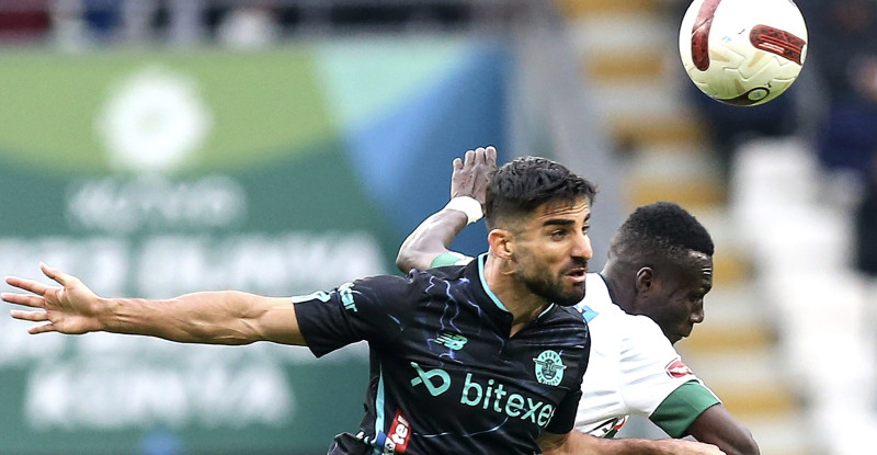 TÜMOSAN KONYASPOR İLE KARŞI KARŞIYA GELEN YUKATEL ADANA DEMİRSPOR 2-2 BERABERE KALDI