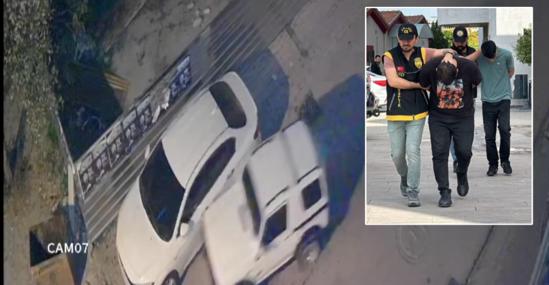 ADANA’DA ÇALDIĞI CİPLE İKİ ARACA ÇARPAN ŞÜPHELİ İLE KENDİSİNE YARDIM EDEN ARKADAŞI YAKALANDI