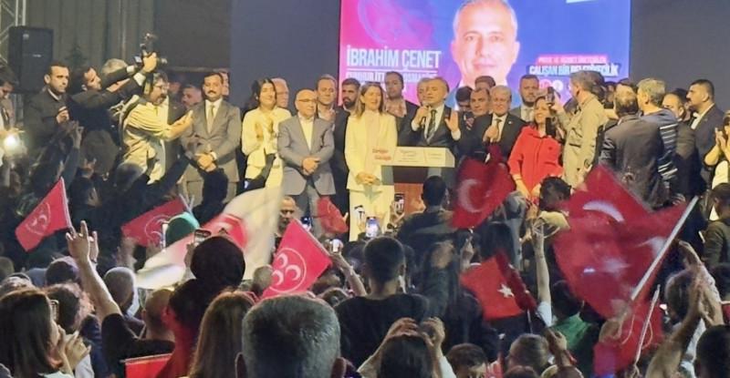 OSMANİYE BELEDİYE BAŞKANLIĞINI KESİN OLMAYAN SONUÇLARA GÖRE, MHP ADAYI İBRAHİM ÇENET KAZANDI