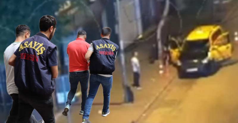 MERSİN’DE ÇALDIKLARI TAKSİYLE YOLCU TAŞIDILAR