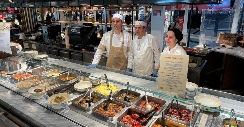 Adana’nın meşhur lezzetleri İstanbul Havalimanı’nda sergileniyor