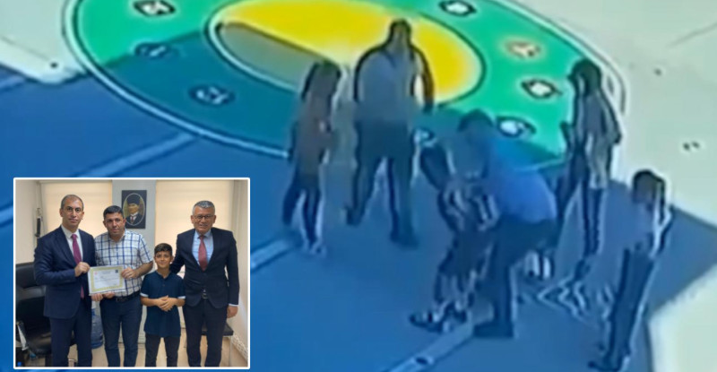 ADANA’DA BİR ÖĞRETMEN, BOĞAZINA YABANCI CİSİM KAÇAN ÖĞRENCİYİ HEİMLİCH MANEVRASI UYGULAYARAK KURTARDI