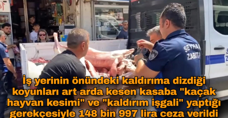 ADANA’DA HİJYEN KURALLARINA UYMAYAN İŞLETME KAPATILDI…