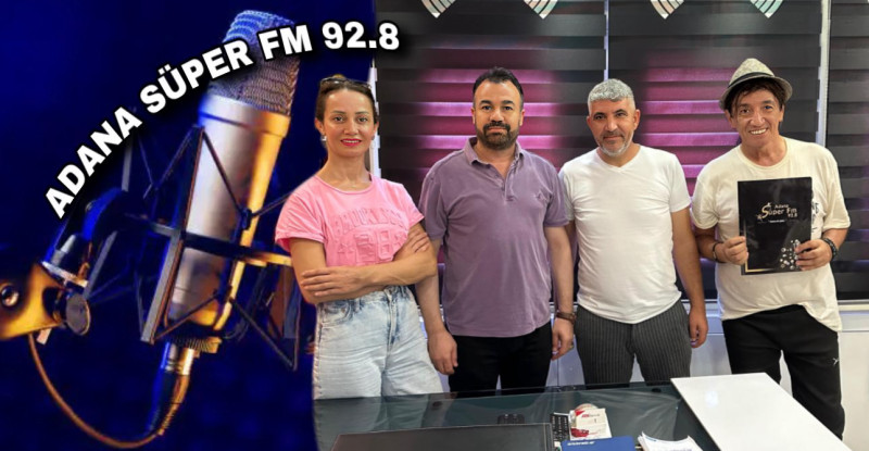 SADECE EN İYİLERİN SLOGANIYLA TÜRKÇE POP MÜZİĞİN FREKANSI “ADANA SÜPER” FM 92.8