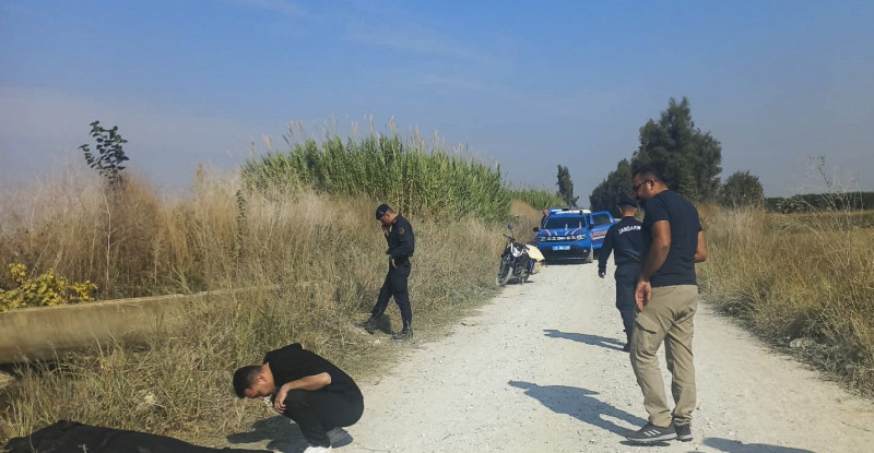 Mersin’de sulama kanalında erkek cesedi bulundu